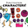 Punctuation Mark Cartoon Characters (UK Version)
