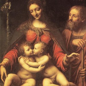 Holy Family With The Infant St. John