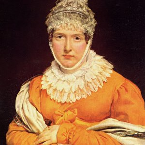 Portrait of Mademoiselle Recamier