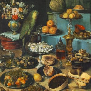 Still Life With Parrot