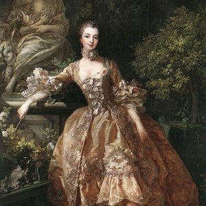 Portrait of Marquise de Pompadour