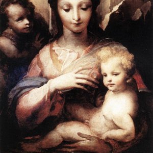Madonna With The Infant Christ And St. John The Baptist