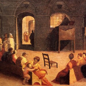 St. Bernardino Of Siena Preaching