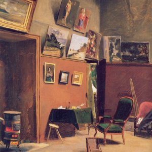 Studio in the rue de Furstenberg