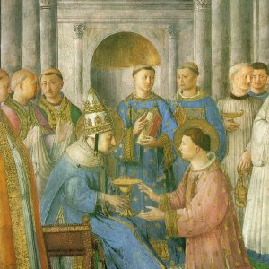 The ordination of St. Lawrence