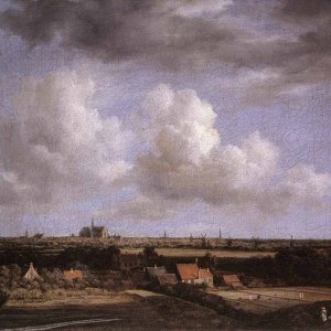 Landscape With A View Of Haarlem