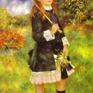 Young Girl with Parasol