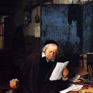 Lawyer In His Study